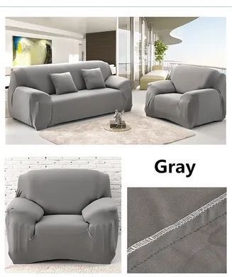 Комплект Чохол на диван + 2 крісла Еластичний Біфлекс Homytex Ht-183050 фото