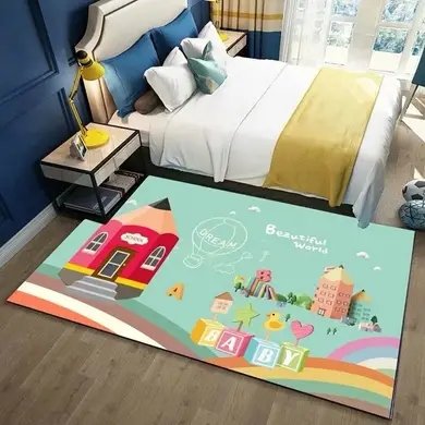 Детский ковер безворсовый Homytex Beautiful word HT-85700 фото