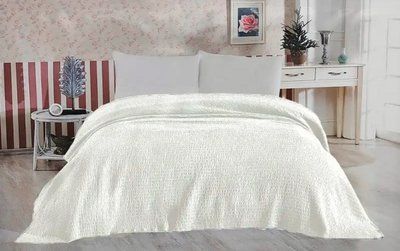 Плед Diamond MUSLIN KREM 220х240 см p_s_k_453071 фото