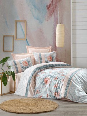 Комплект постільної білизни Cotton box Lilly Pembe 200x220 Cbox_010077628 фото
