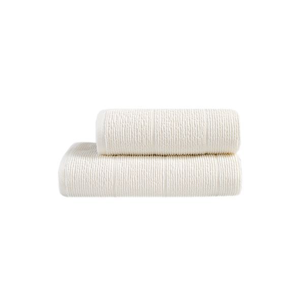 Рушник Lotus Home - Sophie off white молочний 90x150 svt-2000022330855 фото