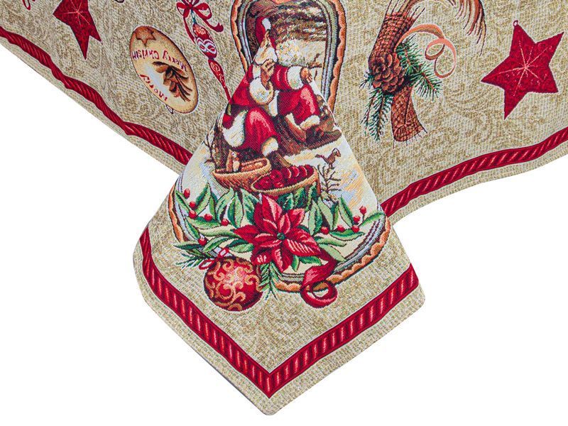 Скатертина гобеленова "SANTA CLAUS" lefard_732-184 фото