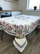 Гобеленова скатертина на стіл Лавандове поле provence_026018 фото