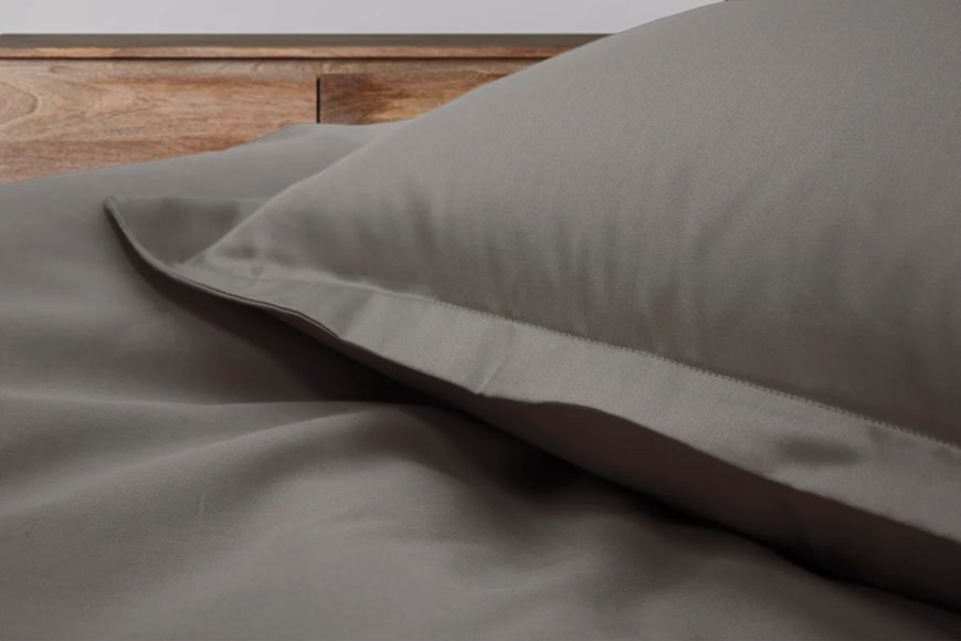 Комплект постельного белья LUXURY LINENS Basic Line серо-бежевый Полутораспальные luli3003732LL фото