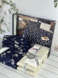 Class сатиновое постельное белье Евро размер Romeo home Турция Sul-6073 фото