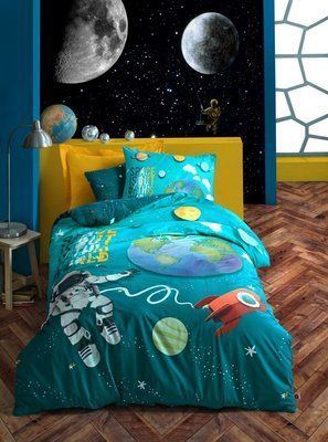 Комплект постільної білизни Cotton Box Little Astronaut 160x220 Cbox_080077118 фото