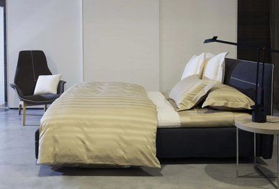Постільна білизна сатин Signoria Firenze Masaccio Striped Євро 200х220 см 270х290 см 50х70см (2шт) p_s_k_sf5501380-1 фото