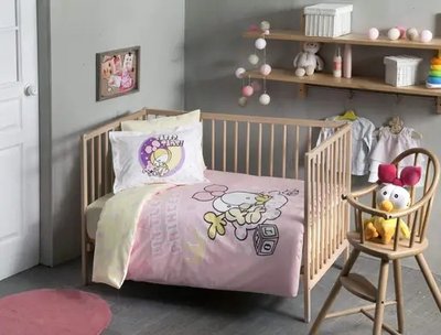 Комплект постільної білизни в ліжечко TAC Sizinkiler Little Princess 60165788 фото