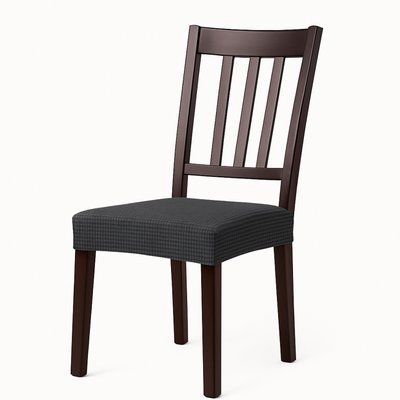 Чехлы на сиденье стула 2 шт New Corn Fleece черный Love You loveyouhome_85190 фото