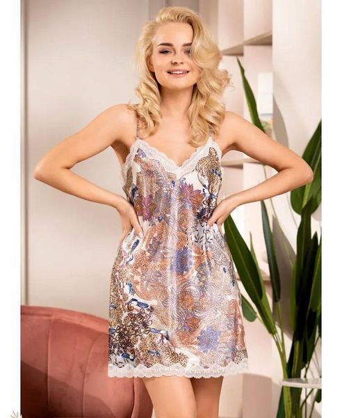 Ночная шелковая сорочка Миа 3860 Mia-Amore_3860_2XL фото