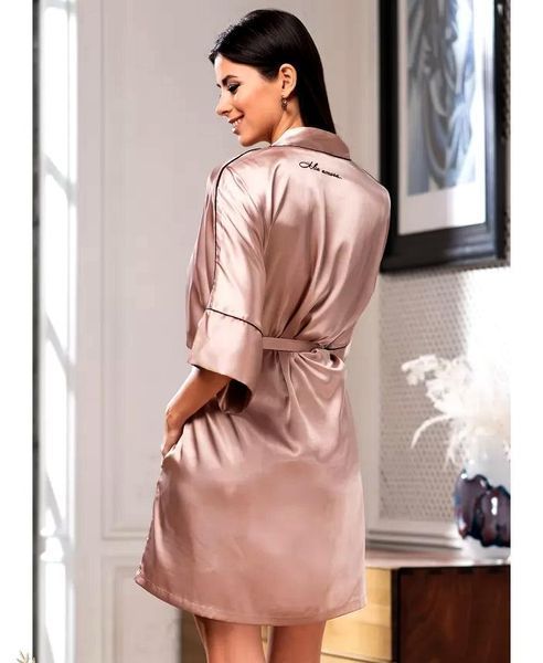 Женский шелковый халат Габриелла 3663 Mia-Amore L/XL Mia_3663_L/XL фото