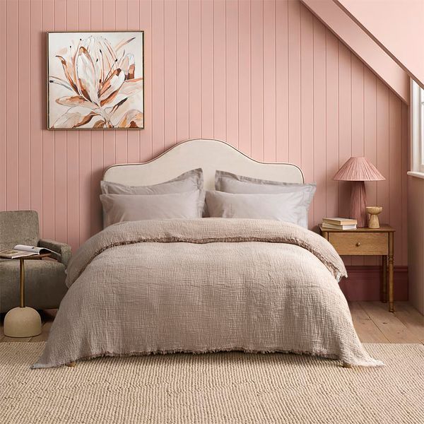 Покрывало Lotus Home - Larna muslin beige 160x200 svt-2000022344258 фото