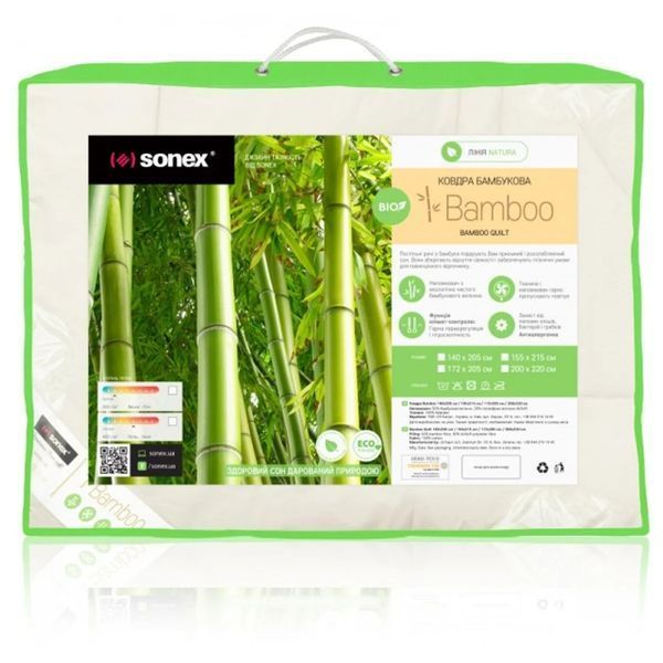 Бамбуковое одеяло Sonex Bamboo облегченное Евро 200х220 см p_s_k_SO102155 фото