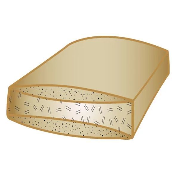 Подушка BRINKHAUS Down Around soft 27043, 50х70 см, Білий luli27043 фото