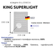 Літня полегшена ковдра Billerbeck King Superlight 51932286 фото 2