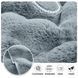 Мягкая накидка для дивана меховая Diana Textile 1 шт al-Light-Grey-210 фото 2