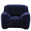 Защитный чехол на кресло Diana Textile Plush Velvet al2045-1-seat-blue фото