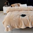 Пухнастий плед-покривало Шарпей Королівський Colorful Home, Бежевий, Євро, 200x220 см