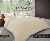 Постельное белье вареный хлопок La Maison Mariella Vanilla Евро 200х220 см LaMaison_41150 фото
