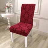 Чохол на стілець універсальний жакардовий без оборки Love You loveyouhome_83121 фото