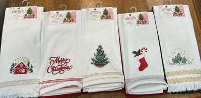 Комплект різдвяних рушників для кухні TAC Christmas tac_18091557 фото