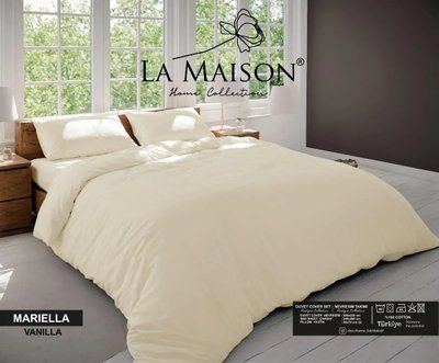 Постільна білизна варена бавовна La Maison Mariella Vanilla Євро 200х220 см LaMaison_41150 фото