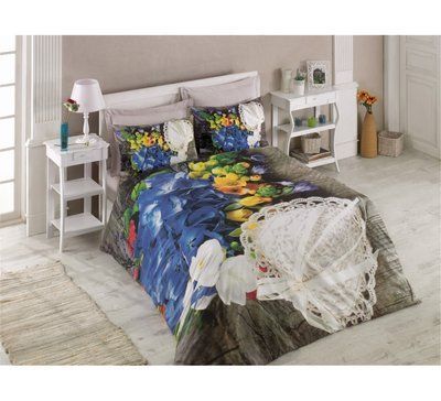 Комплект постельного белья Cotton Box 3D Frilly Bej 200x220 Cbox_010077376 фото