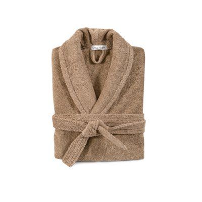 Халат махровий unisex Lotus Home - Basic New Line бежевий 2XL svt-2000022348034 фото