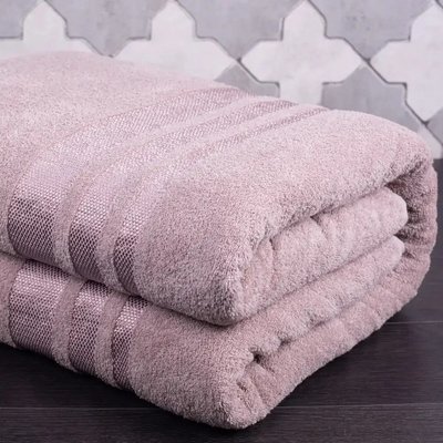 Простирадло махрове Aisha 400г/м2 d-c5325v-pink фото