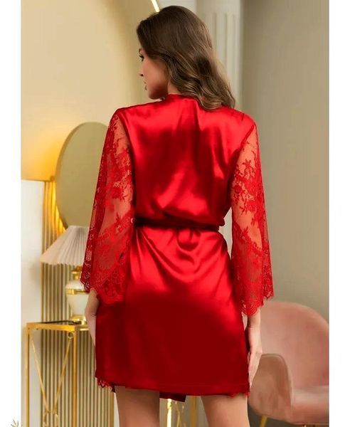 Атласний жіночий халат Естер 7293-1 Mia-Amore L/XL Mia_7293-1_L/XL фото