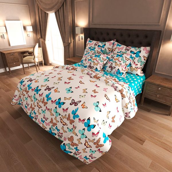 КПБ бязь gold Метелики LoveYouHome loveyouhome_7233 фото