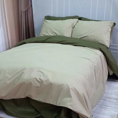 Постельное белье OLIVE/KHAKI Ранфорс usk550349 фото