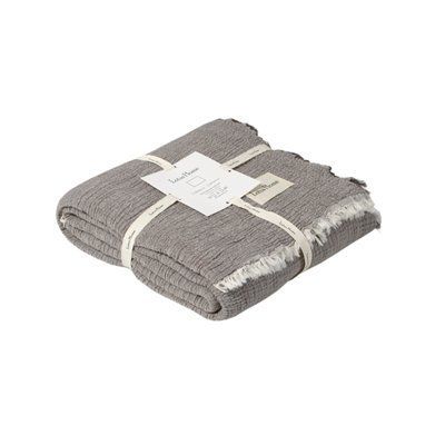 Покривало Lotus Home - Larna muslin anthracite 160x200 svt-2000022344265 фото