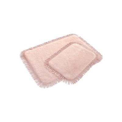 Набор ковриков Irya - Loris pembe розовый 60x90+40x60 svt-2000022275842 фото