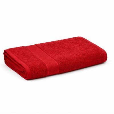 Рушник махровий Сатин Aisha 400 г/м2, Бордовий, 70x140 см d-c411v-bordo фото