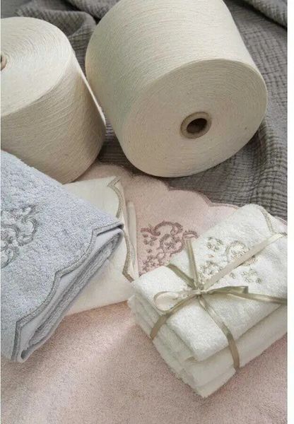 Махровое полотенце лицевое 50 х 90 Irya Golda ekru 450 г/м2 sv2000022253147 фото