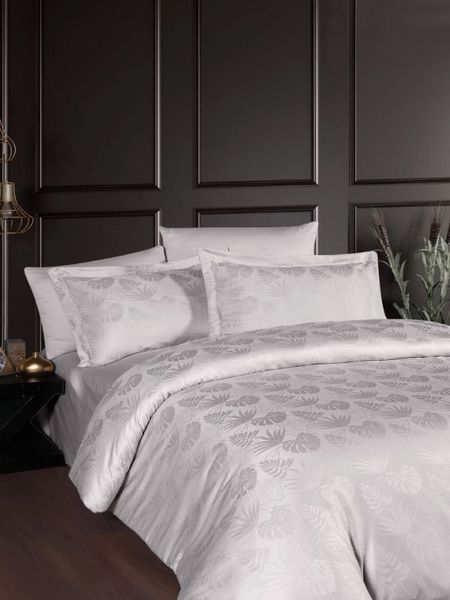 Комплект постельного белья First Choice Jacquard Satin Nichol JS-229-Nichol-Raindrops-Євро фото