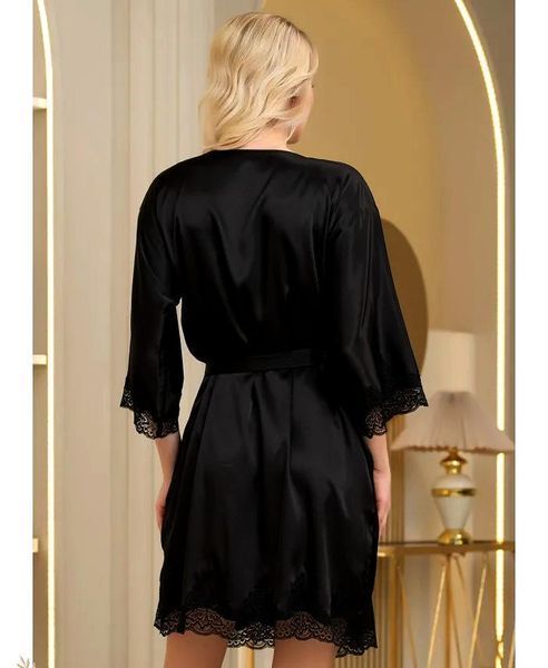 Женский шелковый халат Ариана 3943 Mia-Amore 2XL/3XL Mia_3943_2XL/3XL фото