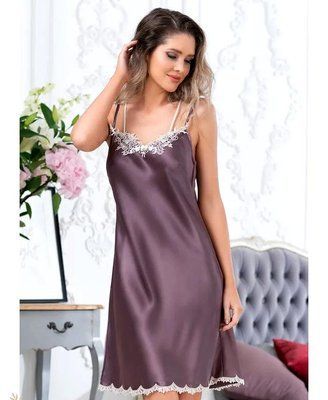Шовкова нічна сорочка Mia-Amore "Бріджит" 3680 Mia-Amore_3680_XL фото