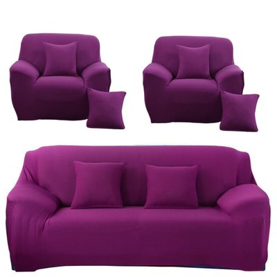 Комплект Чохол на диван + 2 крісла Еластичний Біфлекс Homytex Ht-183046 фото