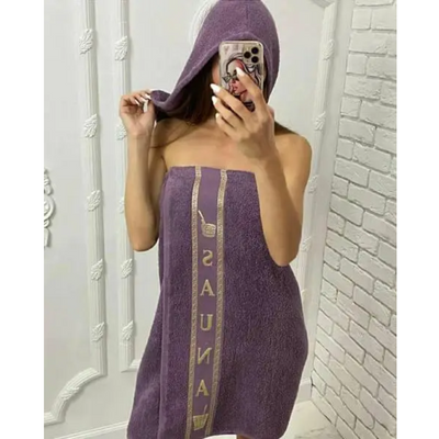 Набір для сауни жіночий Merzuka 3 предмети SulMz-941204 фото