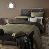 Постільна білизна жаккард Curt Bauer Arezzo 9008-3825 olive Євро 200х220 p_s_k_90083825 фото