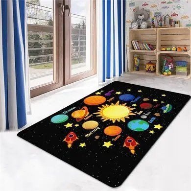 Детский ковер безворсовый Homytex galaxy HT-85710 фото