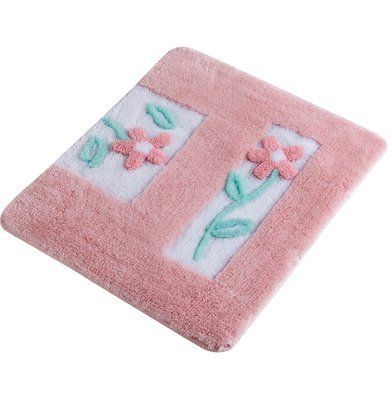 Килимок у ванну кімнату Chilai Home Linda Pembe 50x60 Chom_11002478 фото