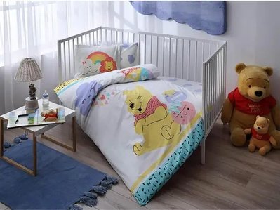 Комплект постільної білизни в ліжечко TAC Winnie Hunny Baby 60167134 фото