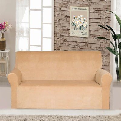 Чехол на диван трехместный велюровый Love You loveyouhome_81141 фото