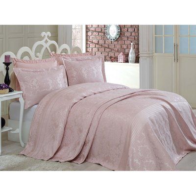 Покрывало жаккард с наволочками Dantela Vita - Sim svt-2000022328395 фото