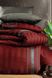 Комплект постільної білизни First Choice Сатин Deluxe DLX-242 Artwel DLX-243-Artwel-Dark-red-Євро фото 2