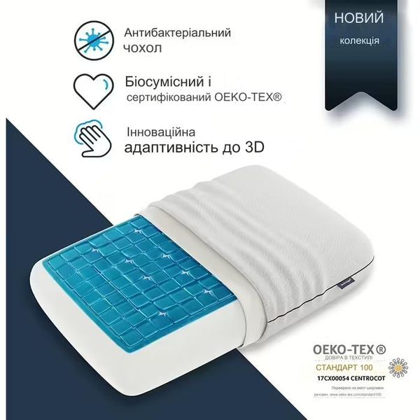 Гелева ортопедична подушка Technogel Deluxe luli4685 фото