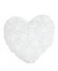 Диванна подушка серце White rose з мереживом provence_003706 фото 1